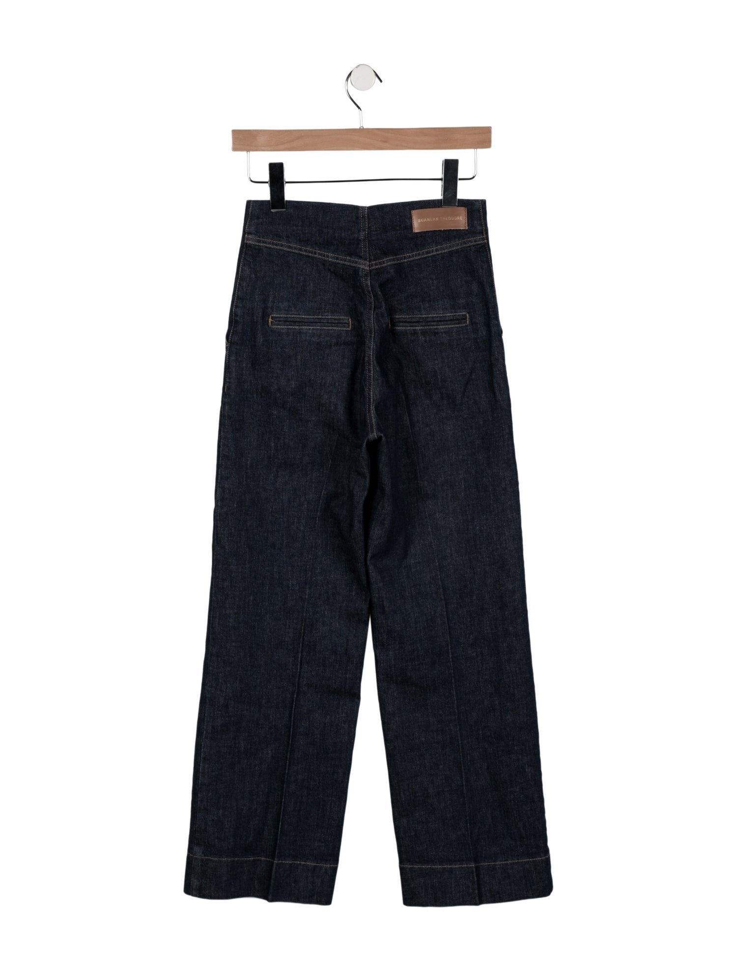 Scanlan Theodore High-Rise Wide Leg Jeans