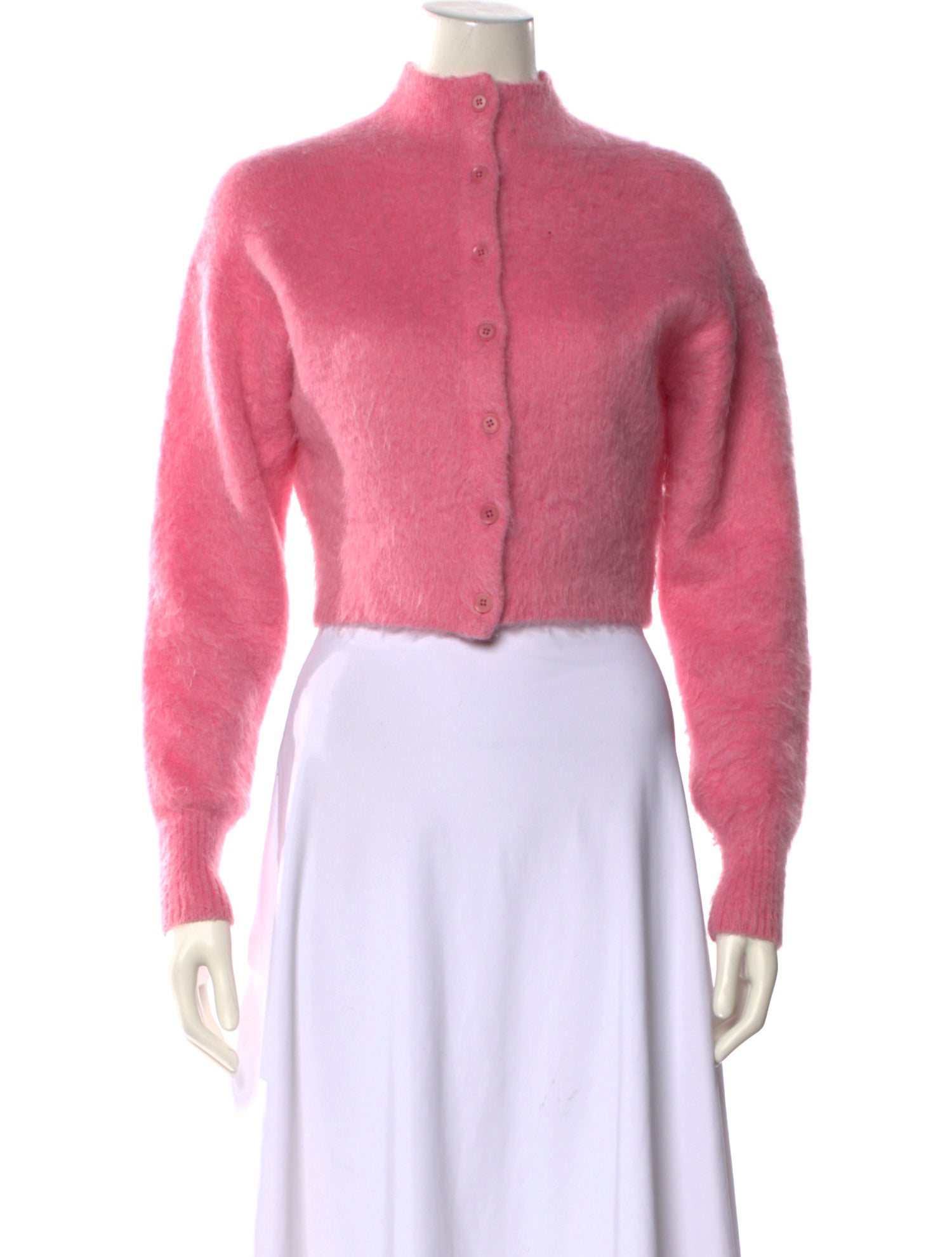 Scanlan Theodore Mohair Mock Neck Sweater