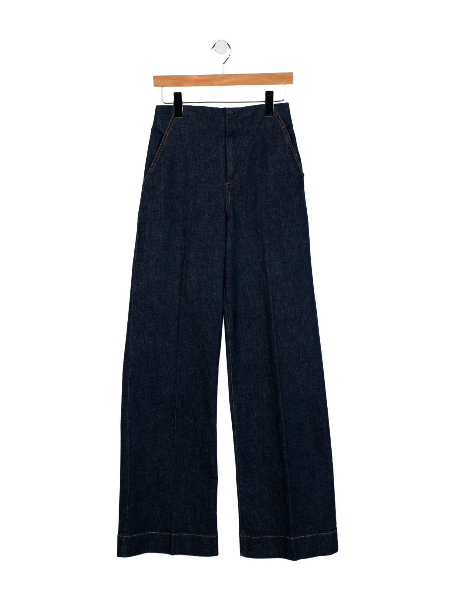 Scanlan Theodore High-Rise Wide Leg Jeans