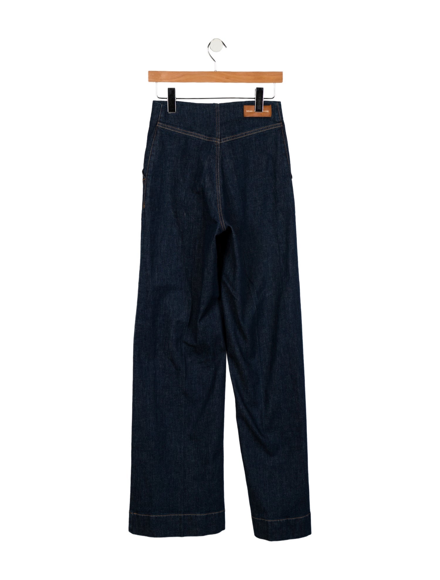 Scanlan Theodore High-Rise Wide Leg Jeans