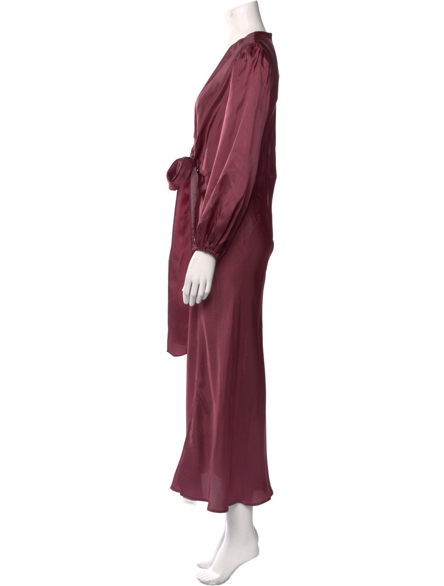 Scanlan Theodore V-Neck Long Dress w/ Tags