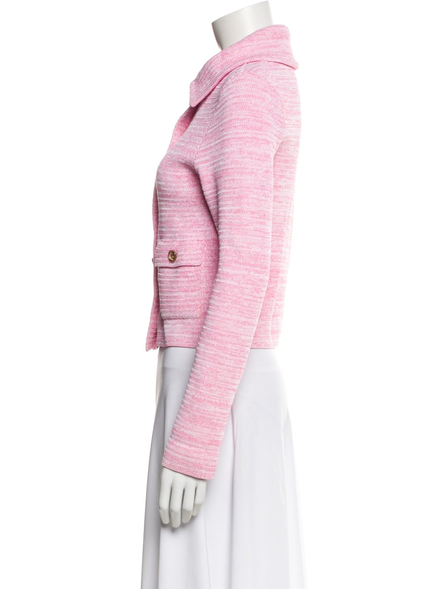 Scanlan Theodore Tweed Pattern Blazer