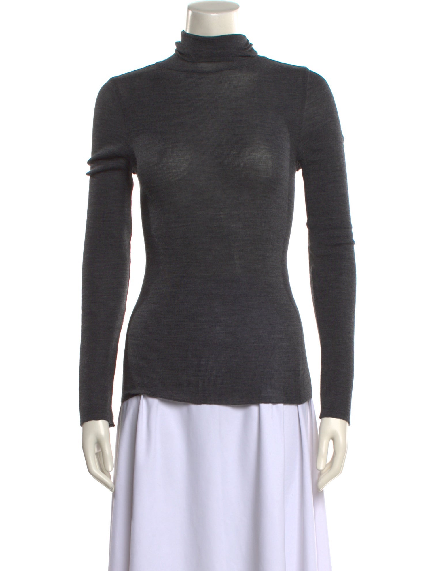 Scanlan Theodore Merino Wool Turtleneck Sweater