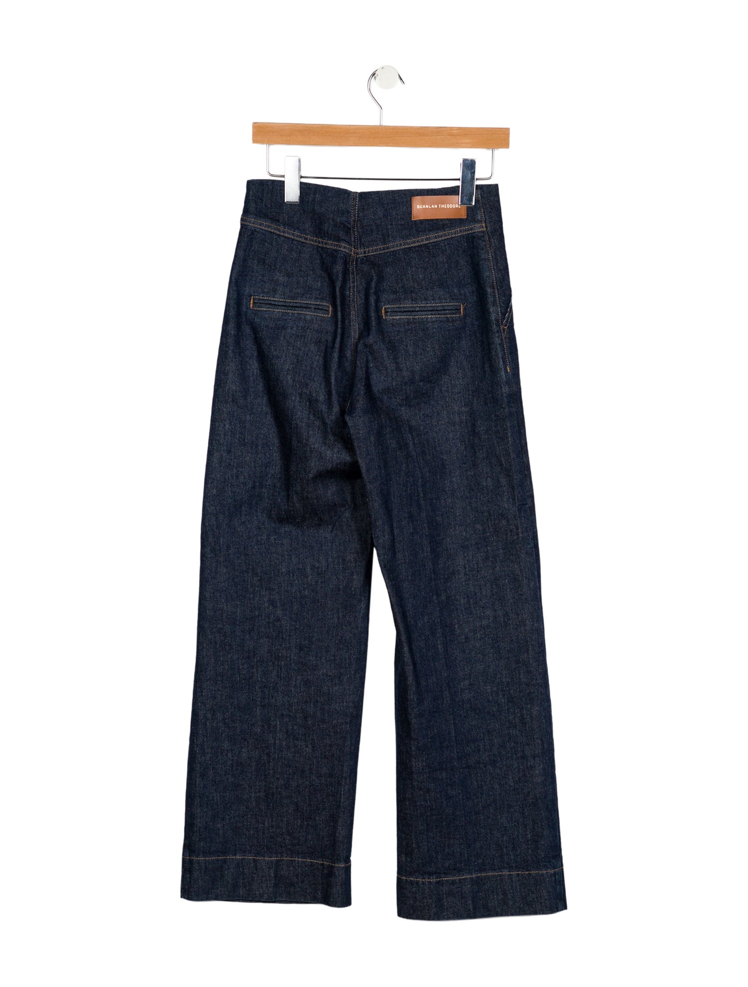 Scanlan Theodore High-Rise Wide Leg Jeans