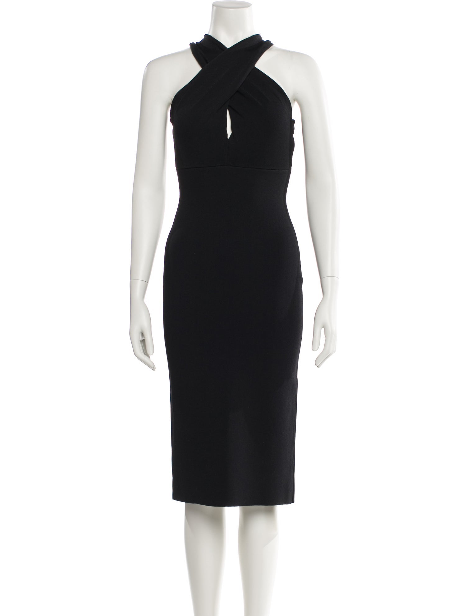 Scanlan Theodore Halterneck Midi Length Dress
