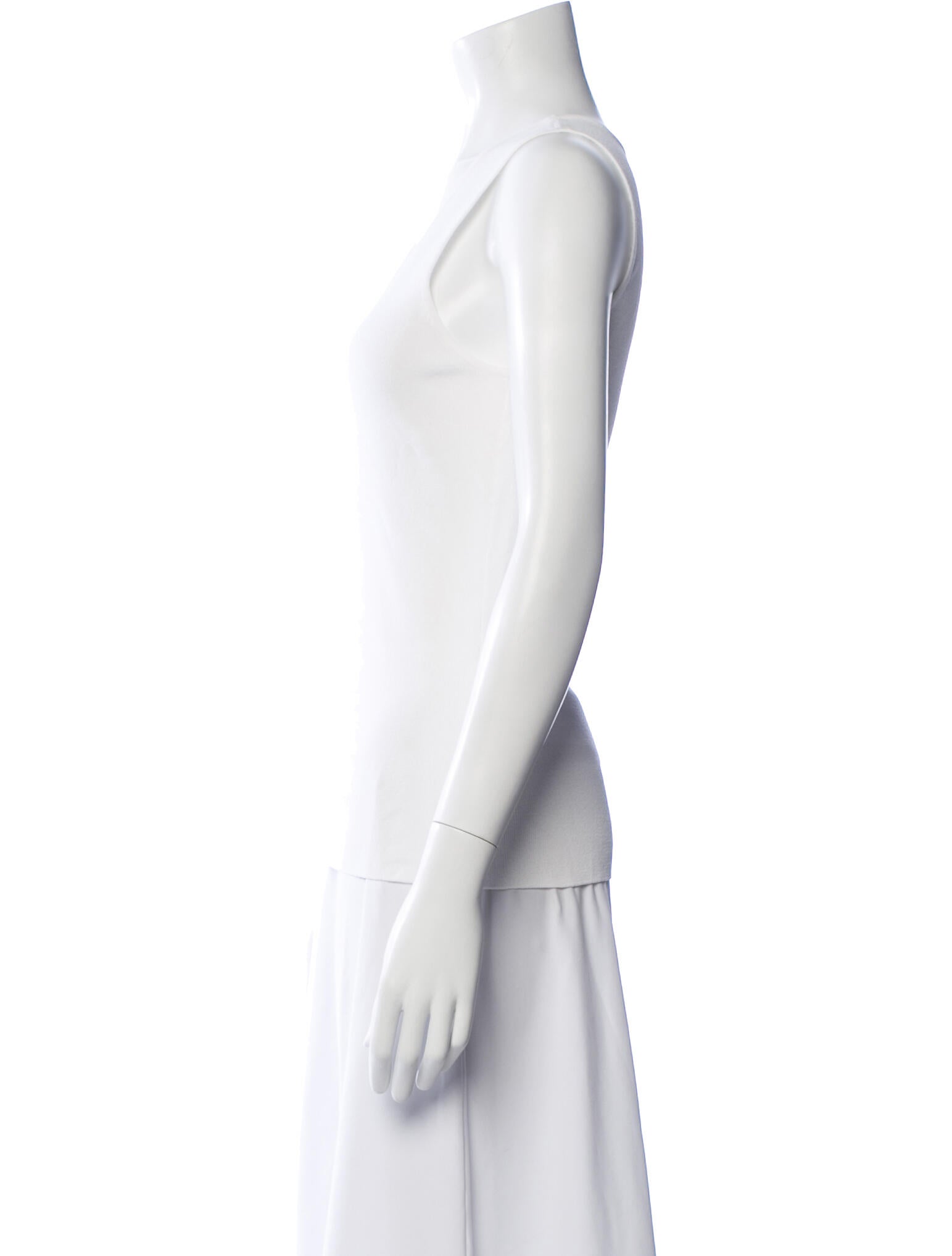 Scanlan Theodore Scoop Neck Sleeveless Top