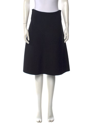 Pre-owned Scanlan Theodore Knee-length Skirt In Black