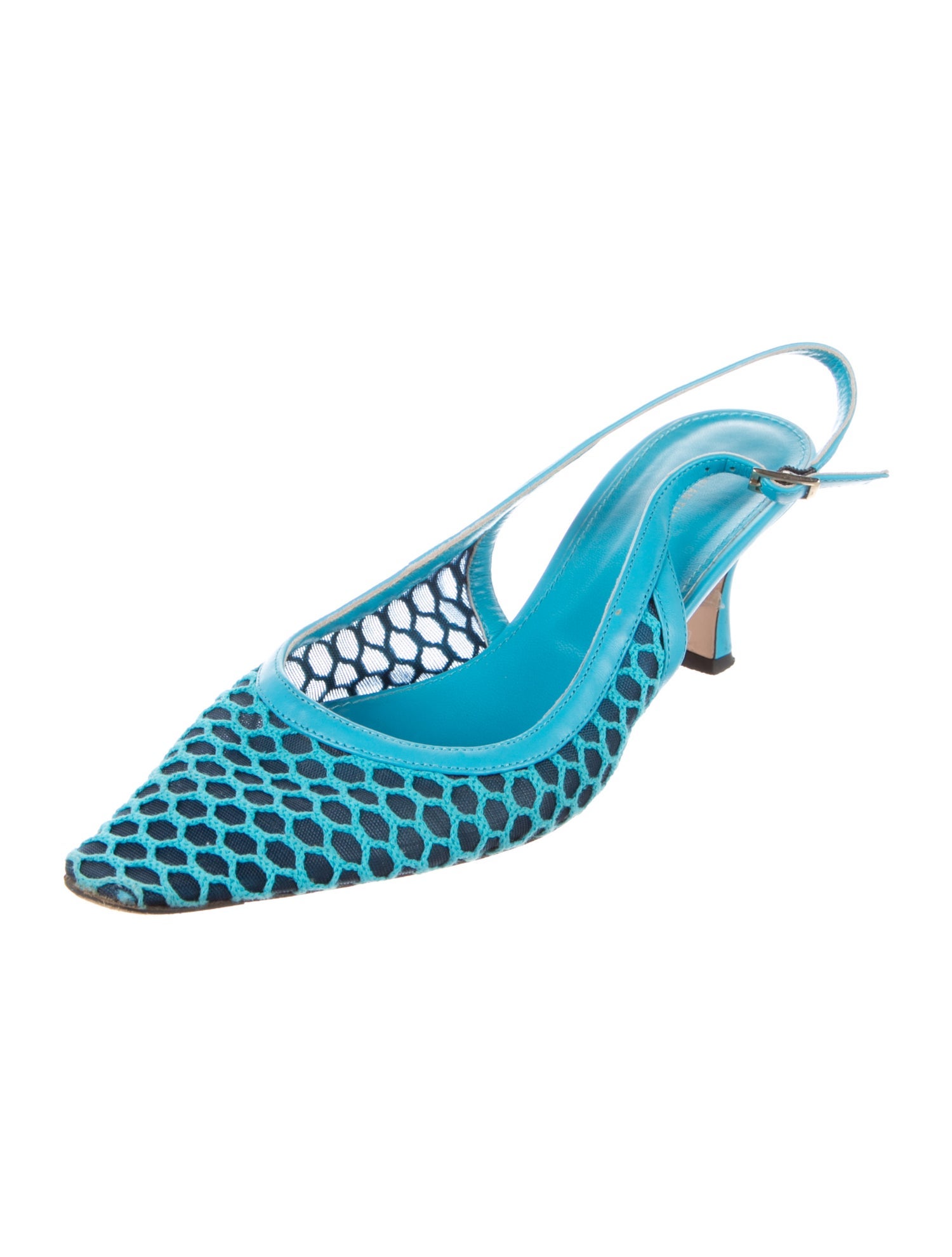 Scanlan Theodore Leather Slingback Pumps