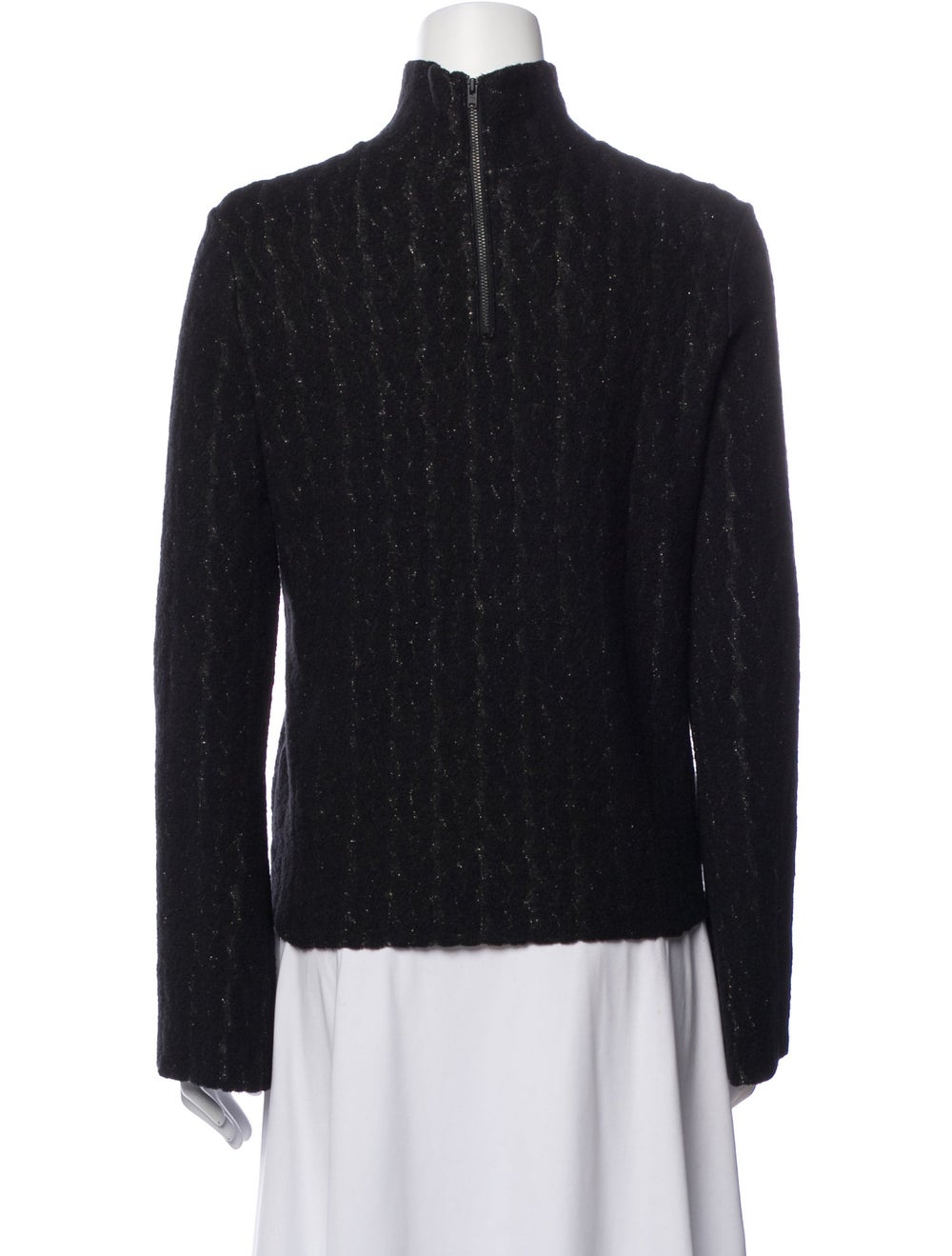 Scanlan Theodore Virgin Wool Patterned Top - image 3