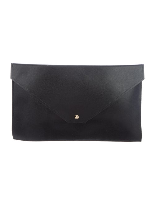 Scully & Scully Flat Leather Portfolio Black