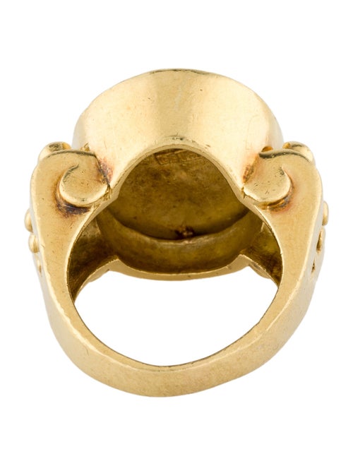 Seidengang 18K Diamond Greek Muse Signet Ring