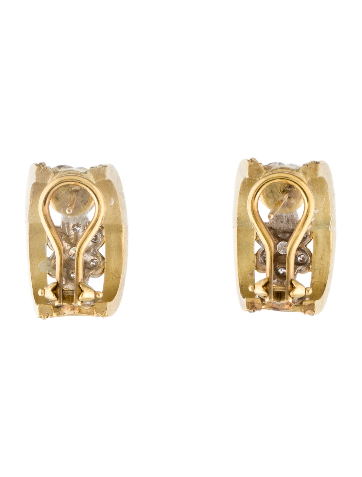 Seidengang 18K Diamond Earclip Drop Earrings