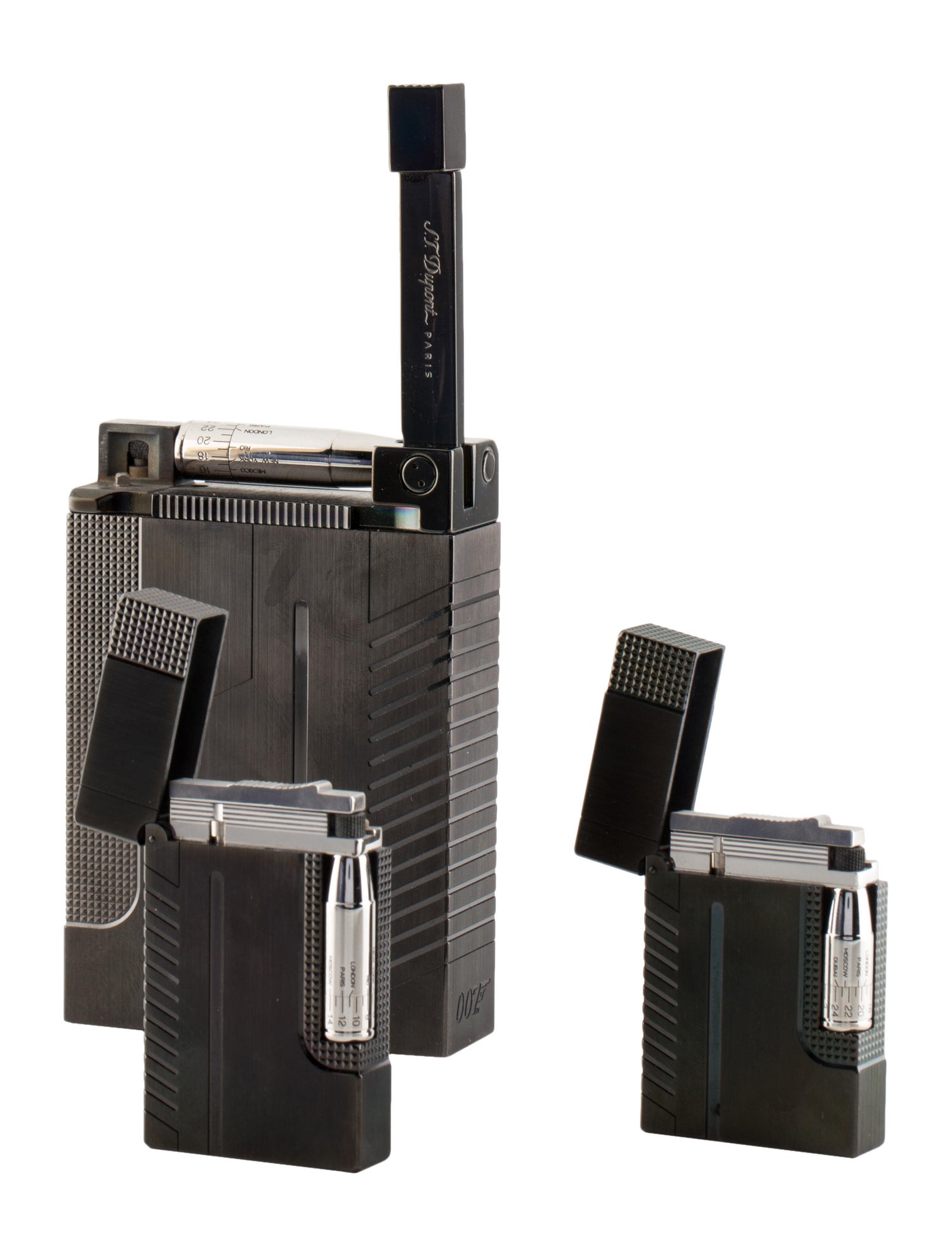 S.T. Dupont S.T. DuPont 5Piece James Bond 007 Lighter Set Decor