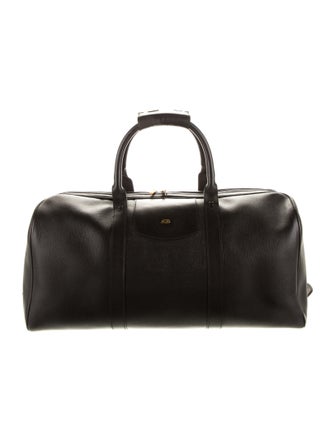 S.T. Dupont Leather Weekender Bag