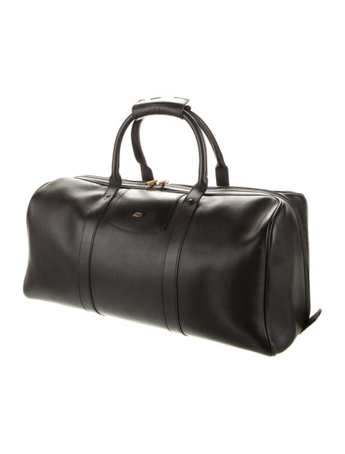 S.T. Dupont Leather Weekender Bag