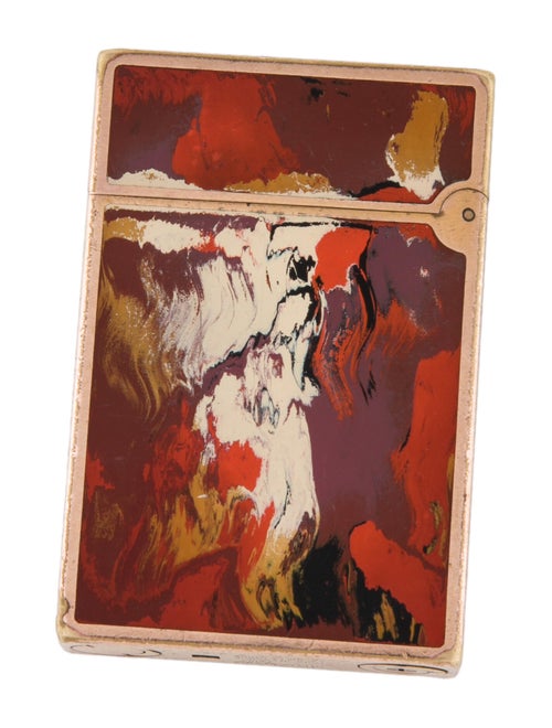 S.T. Dupont Gold tone Metal lighter