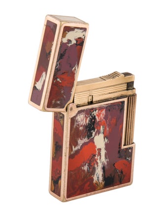 S.T. Dupont Gold tone Metal lighter