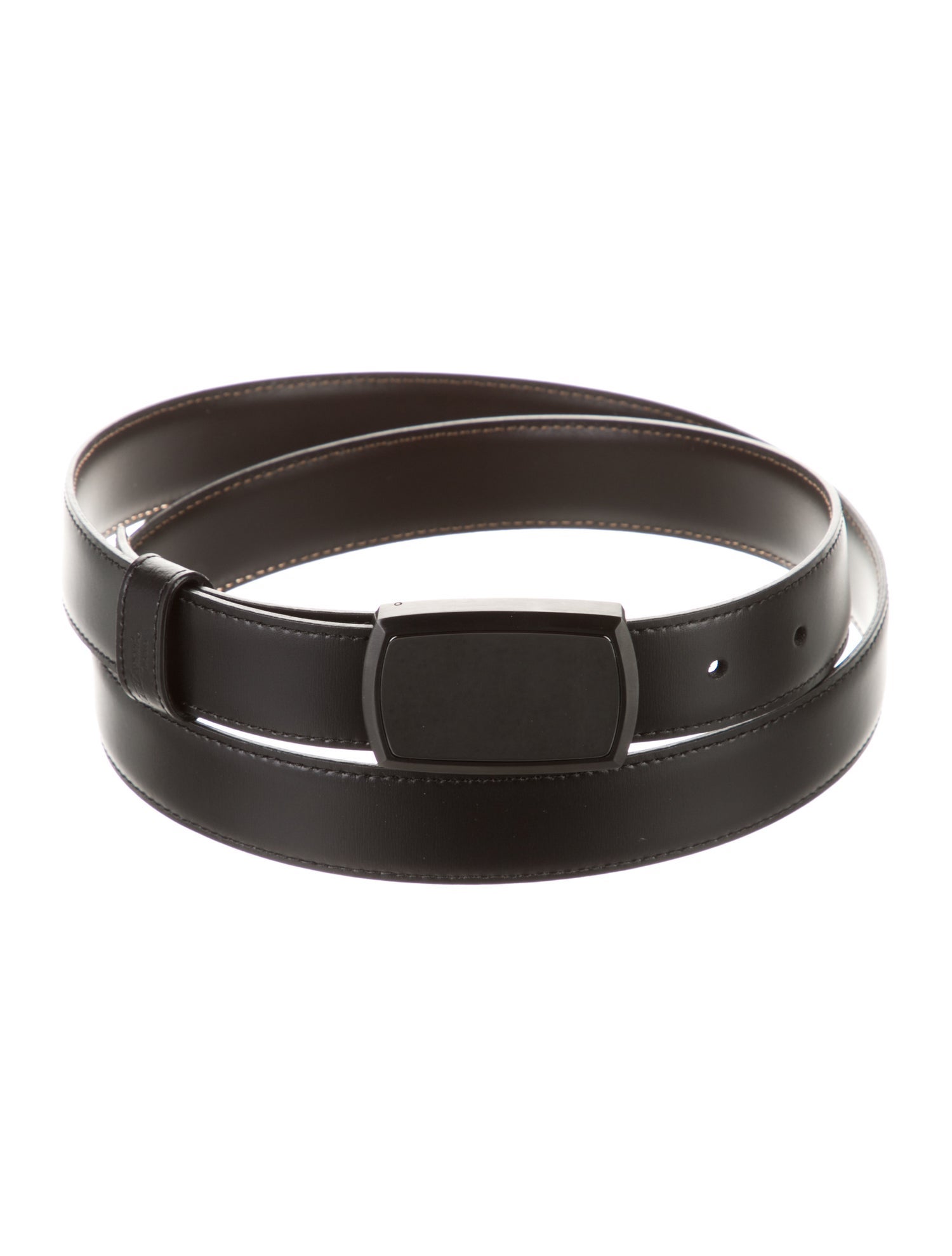 S.T. Dupont Skinny Leather Belt Kit