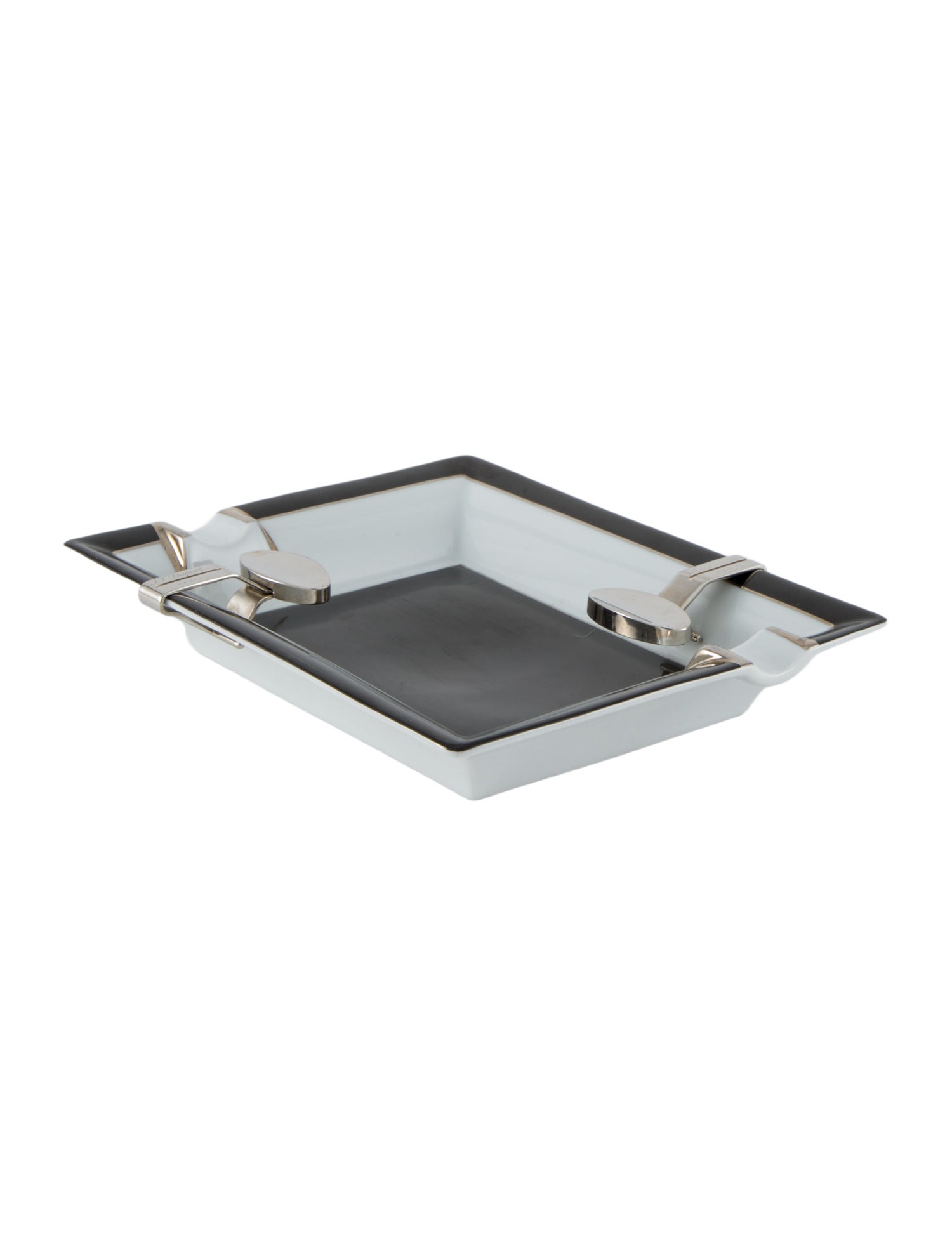 S.T. Dupont Limoges Porcelain Cigar Ashtray