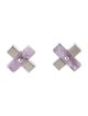 S.T. Dupont Amethyst Cufflinks