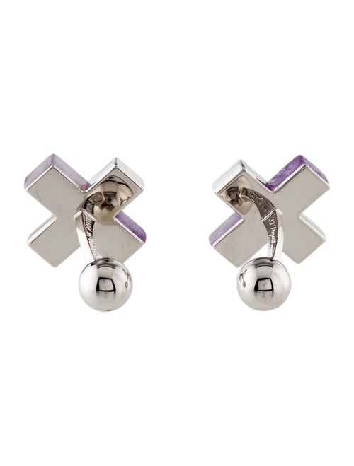 S.T. Dupont Amethyst Cufflinks