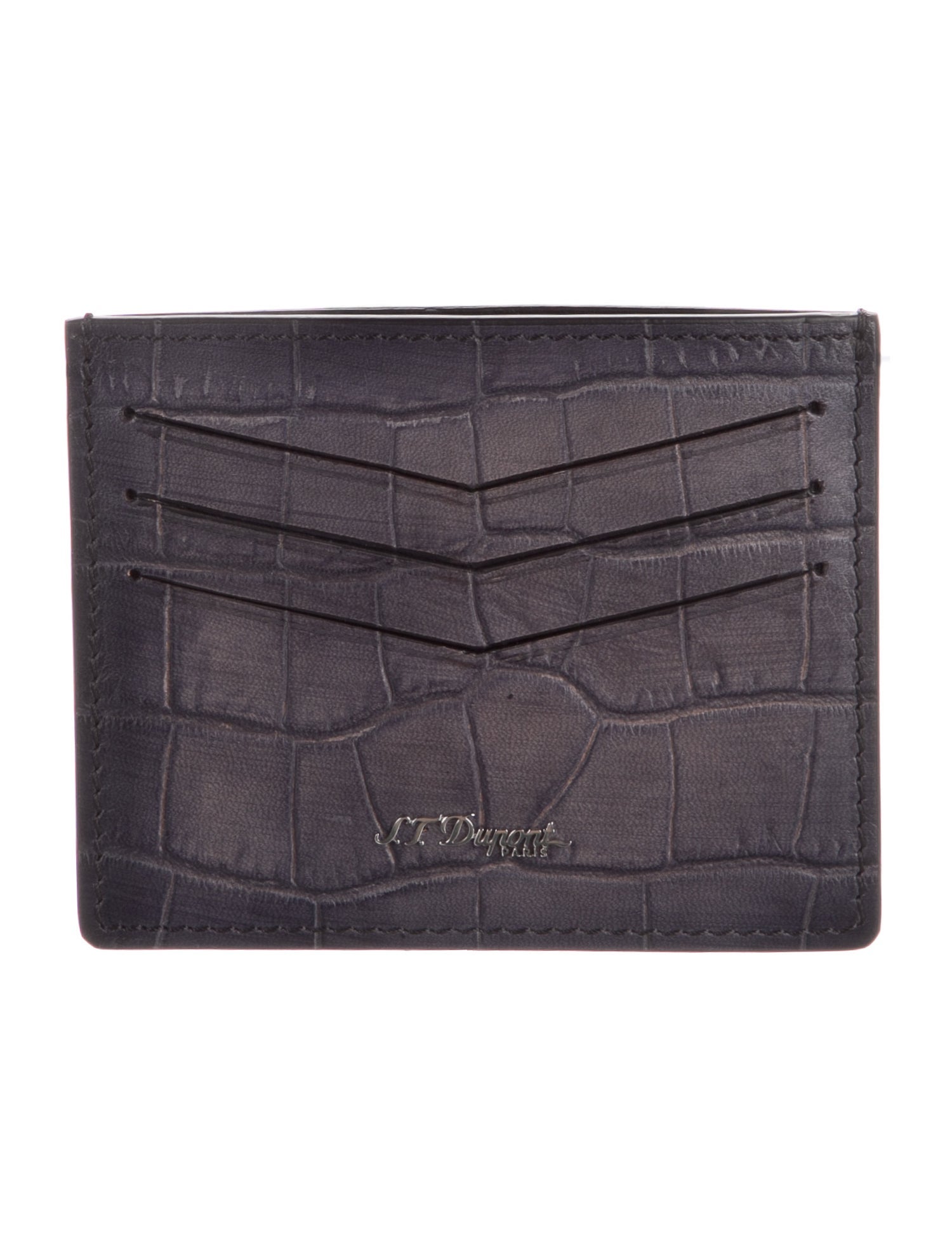 S.T. Dupont Leather Card Holder