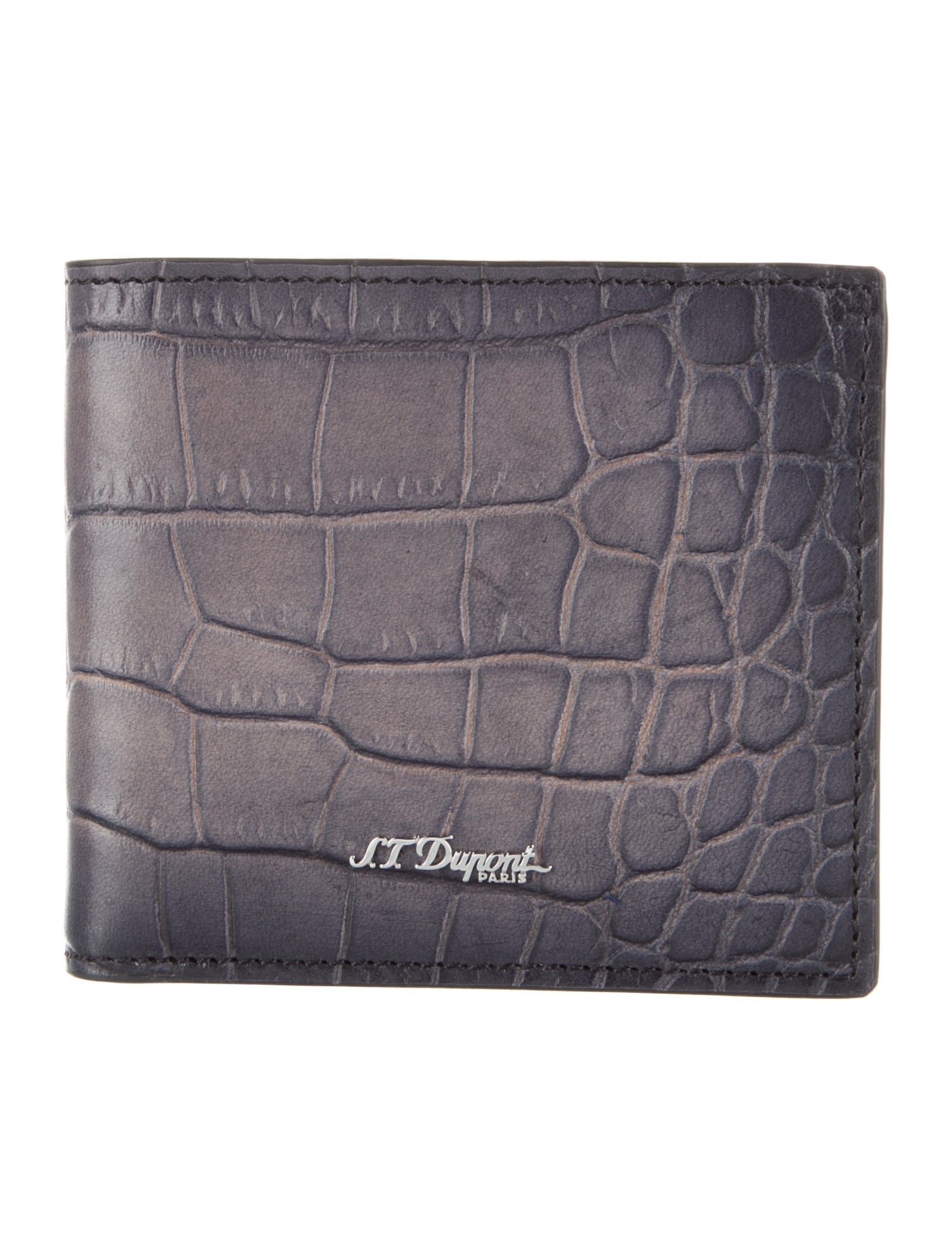 S.T. Dupont Leather Compact Wallet