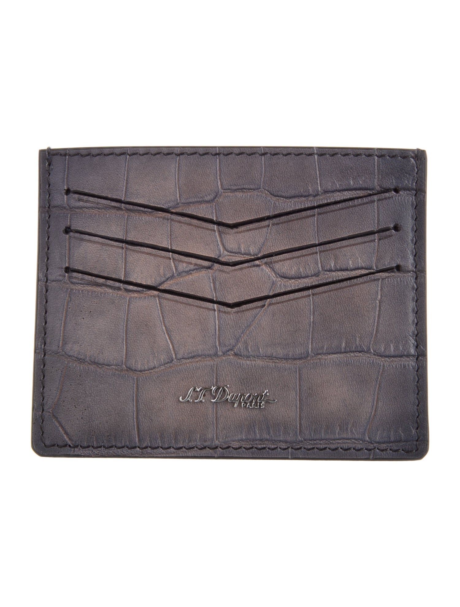 S.T. Dupont Leather Card Holder