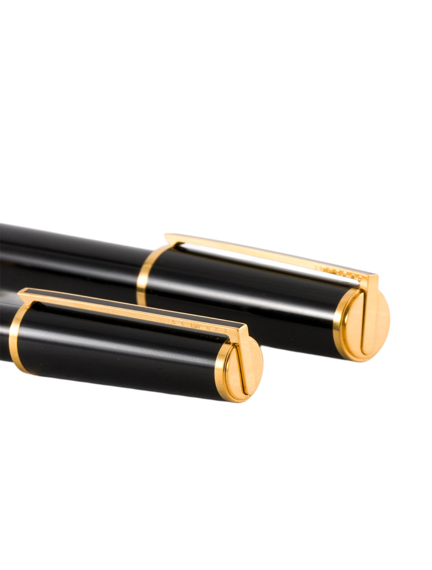 S.T. Dupont Laque De Chine Fountain Pen and Rollerball Pen Set