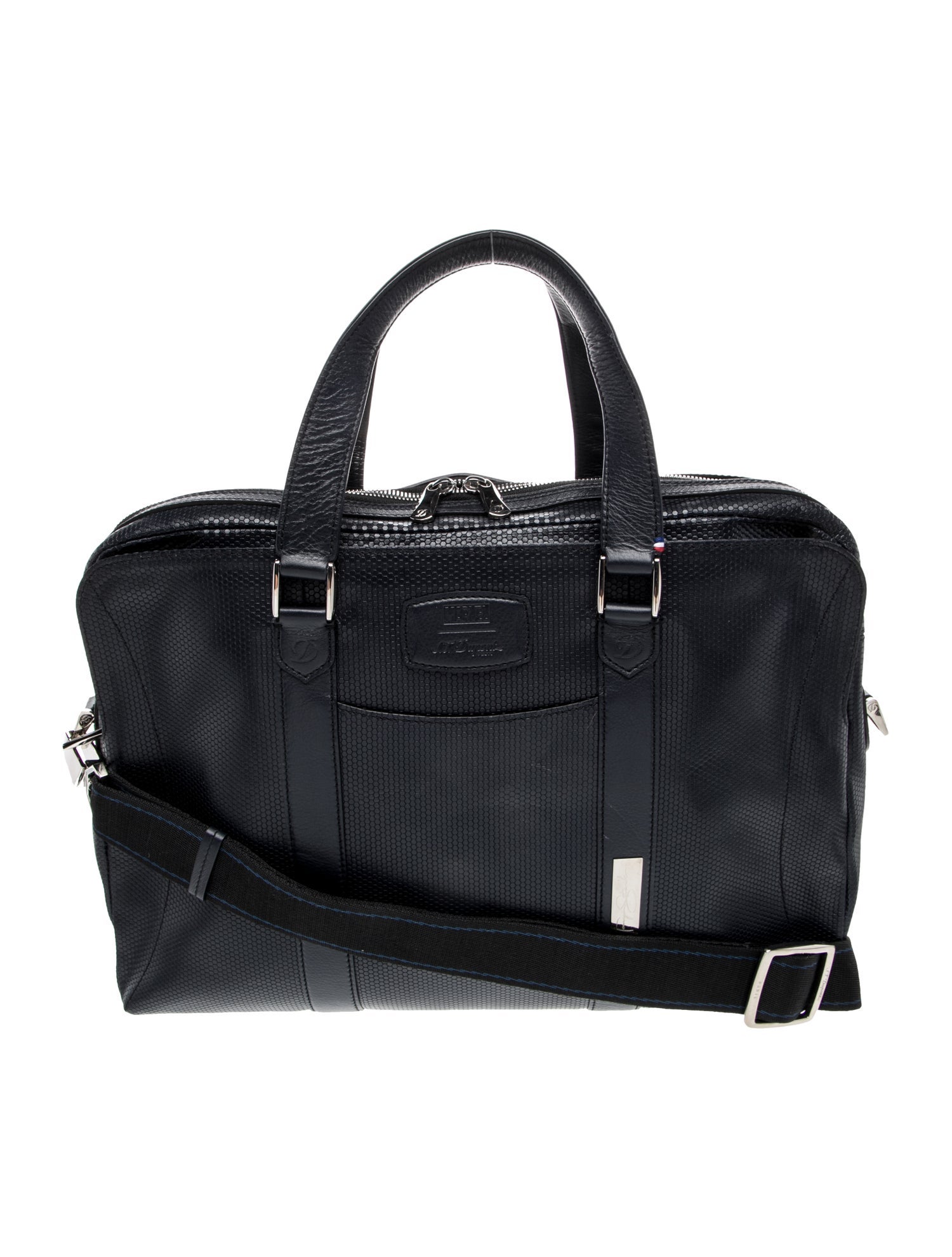 S.T. Dupont Leather Briefcase