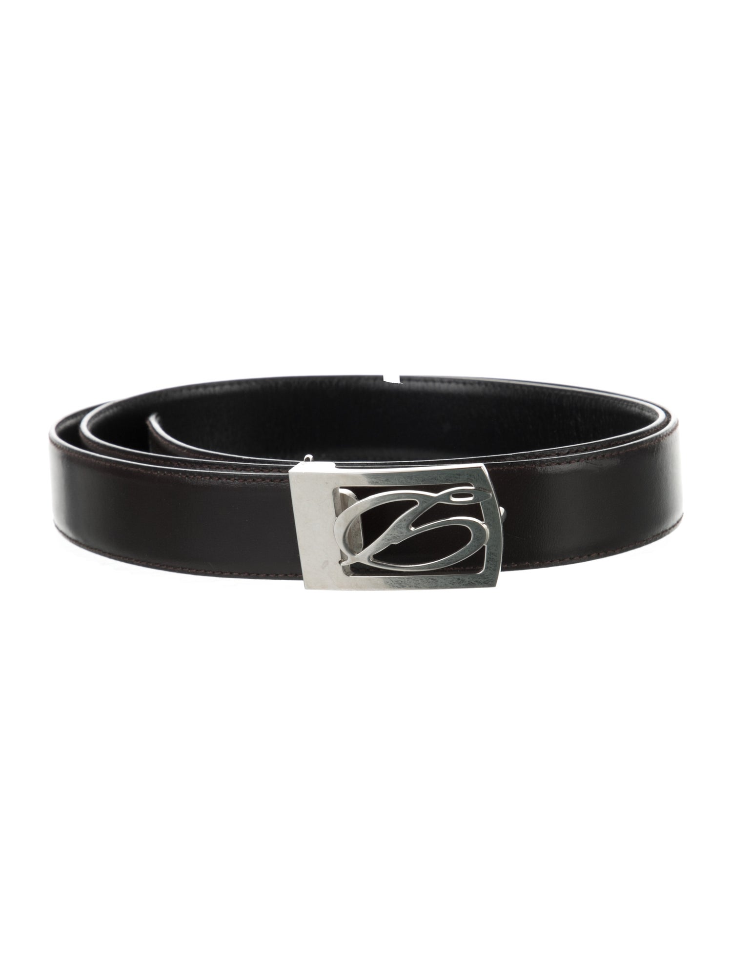 S.T. Dupont Vintage Leather Waist Belt