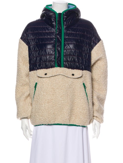 Sandy Liang Colorblock Pattern Performance Jacket