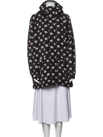 Sandy Liang Coats Floral Print Coat M