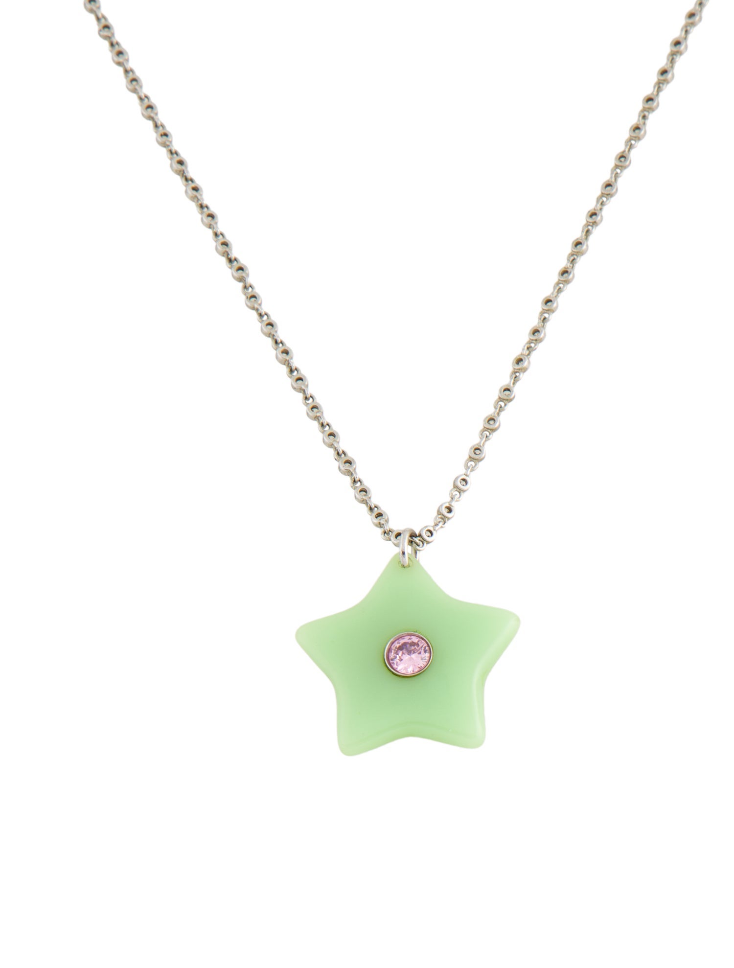 SANDY LIANG サンディリアン スター ネックレス SPARKLES 2.0 NECKLACE IN SILVER – SANDY LIANG