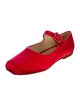 Sandy Liang Satin Mary Jane Flats