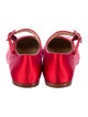 Sandy Liang Satin Mary Jane Flats