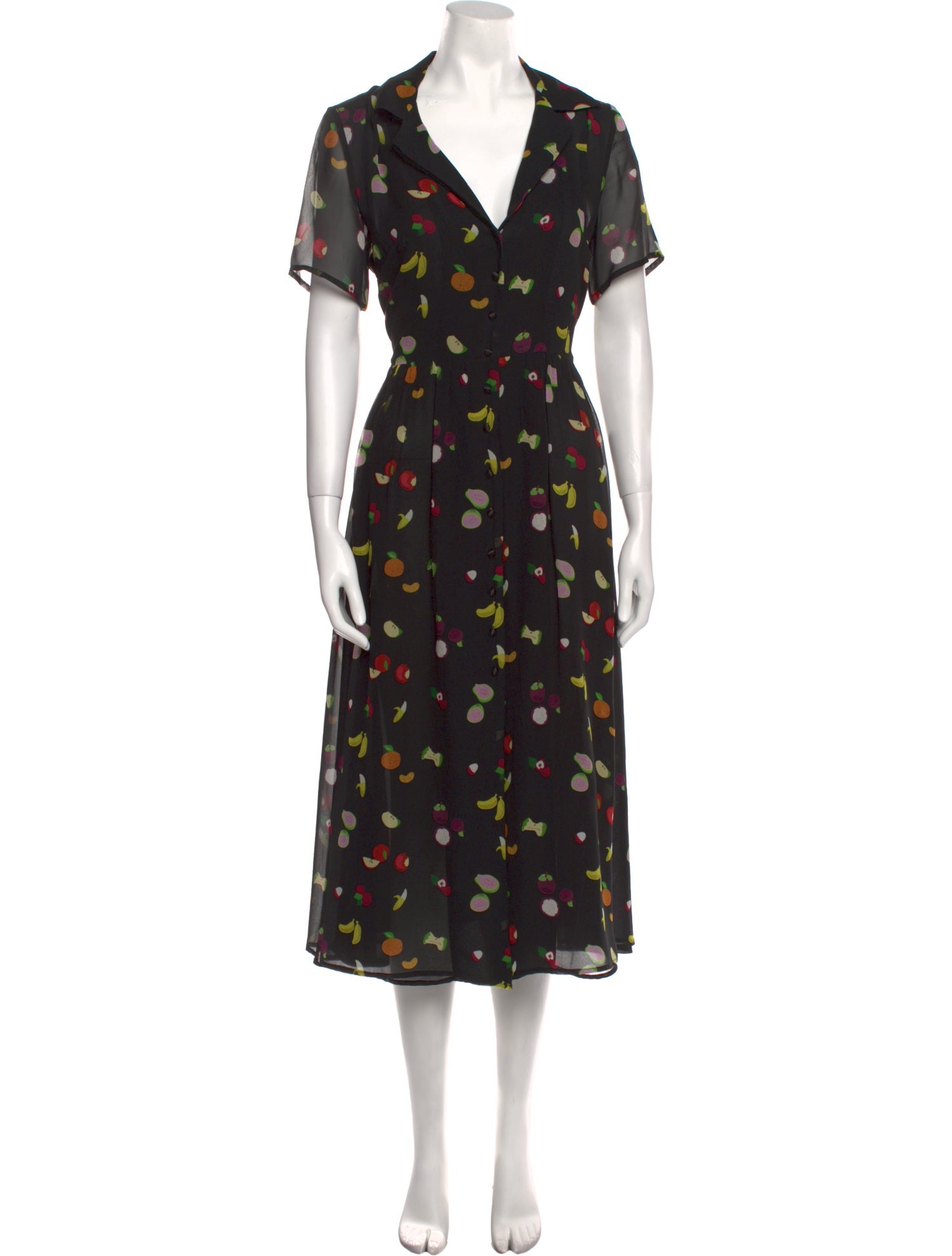 Sandy Liang Silk Long Dress