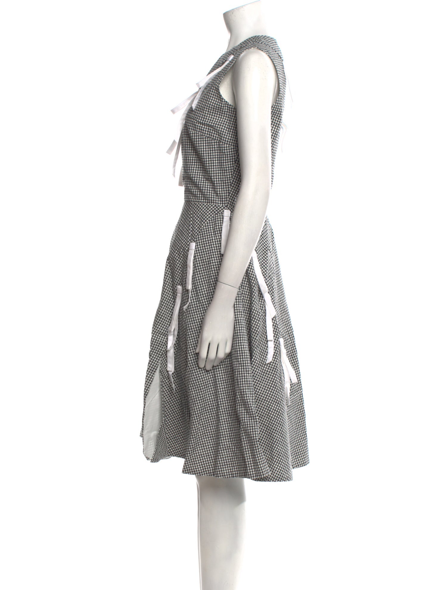 Sandy Liang Linen Midi Length Dress