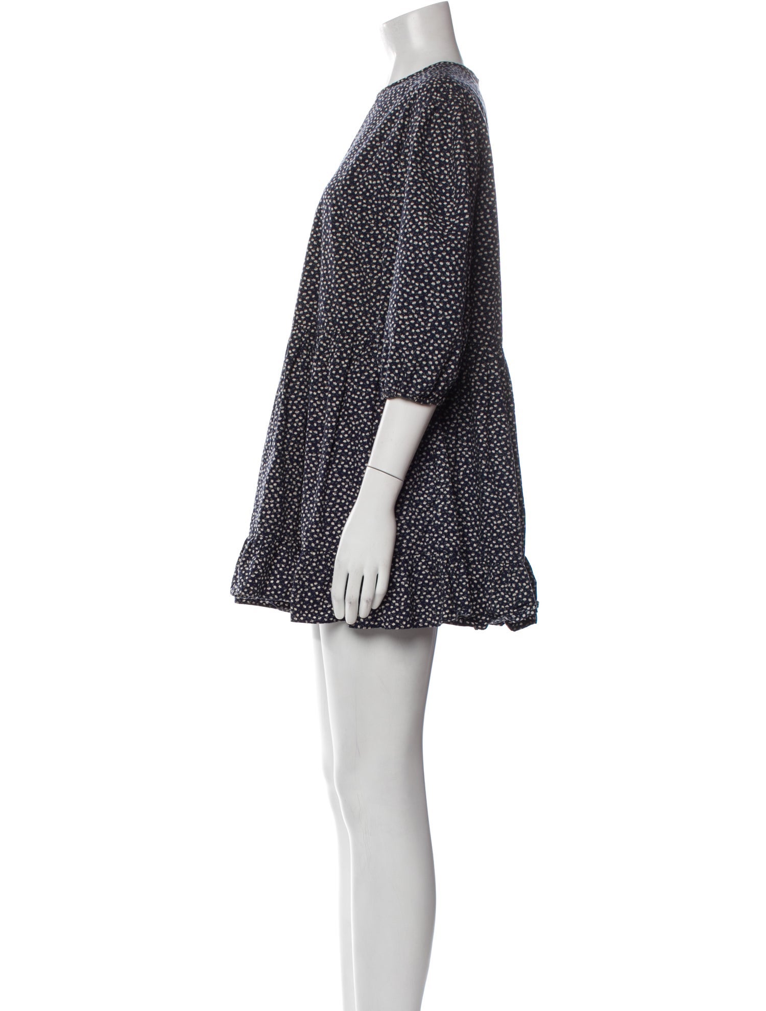 Sandy Liang Printed Mini Dress