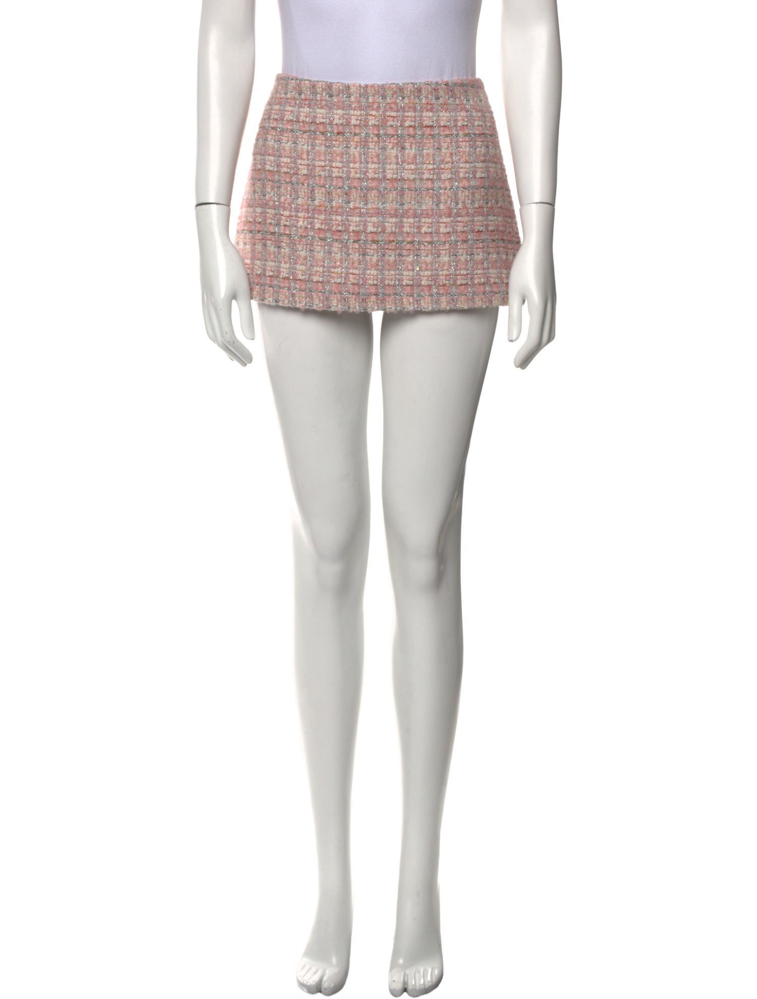 Sandy Liang Glitter Accents Mini Skirt w/ Tags