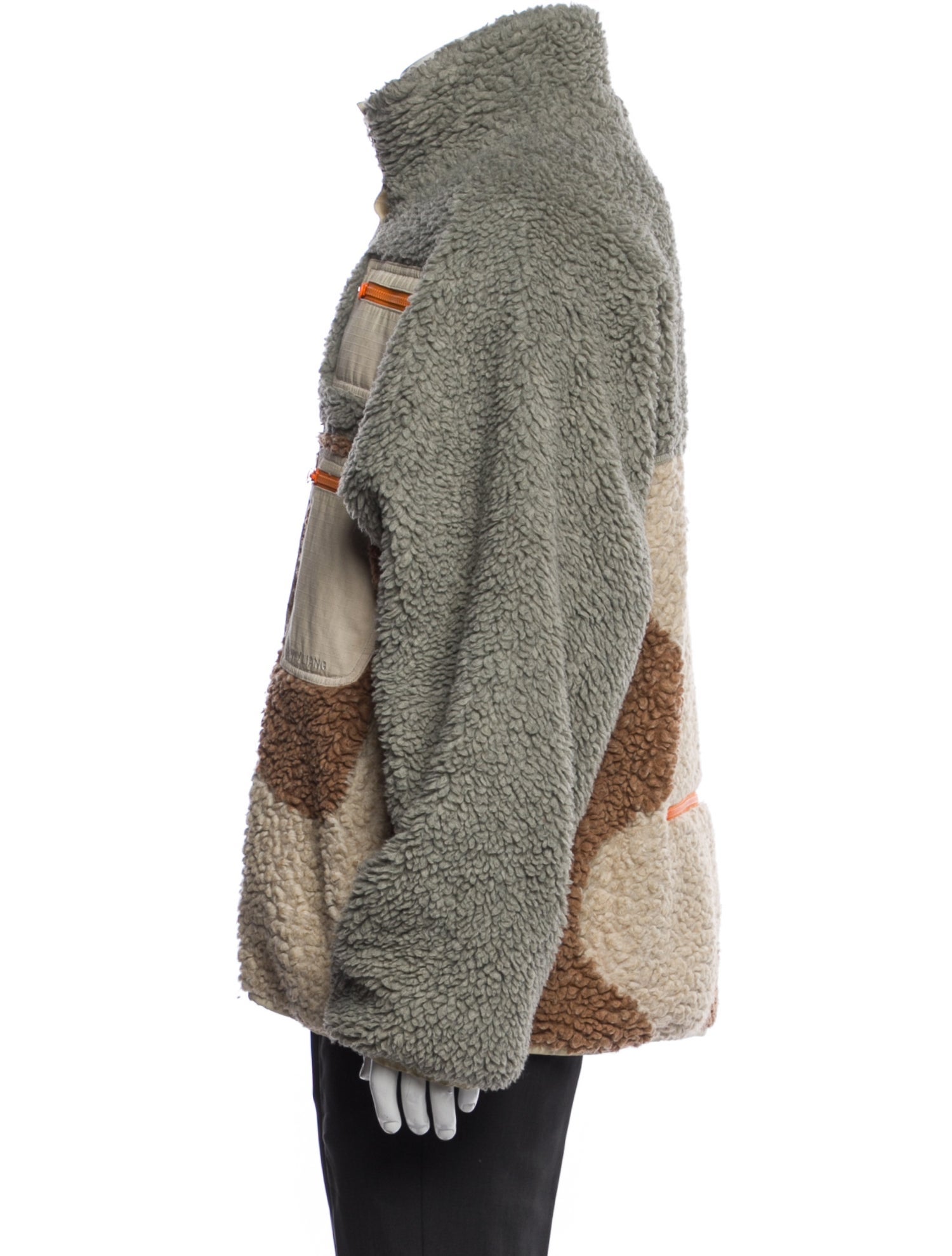 Sandy Liang Colorblock Pattern Jacket