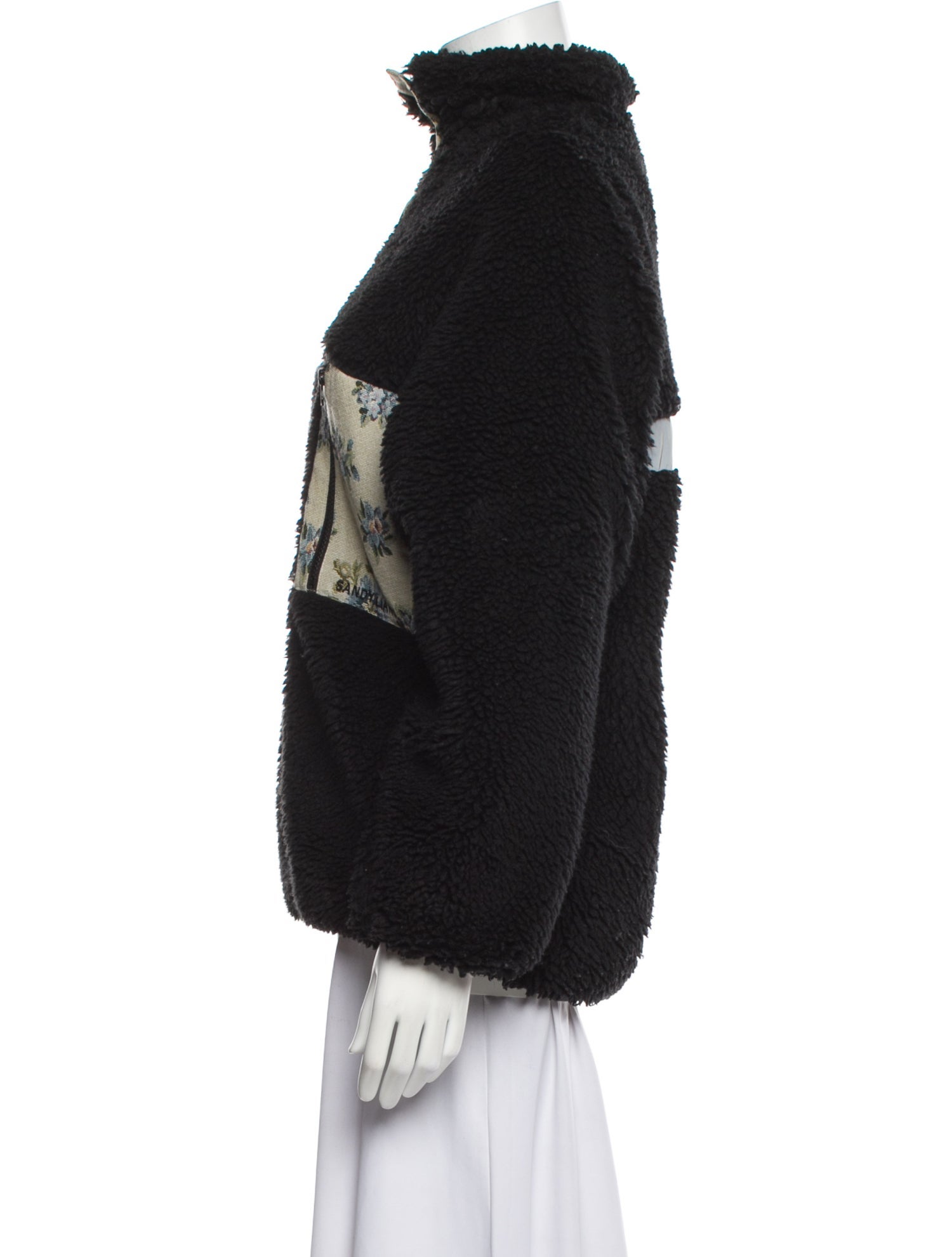 Sandy Liang Faux Fur Jacket