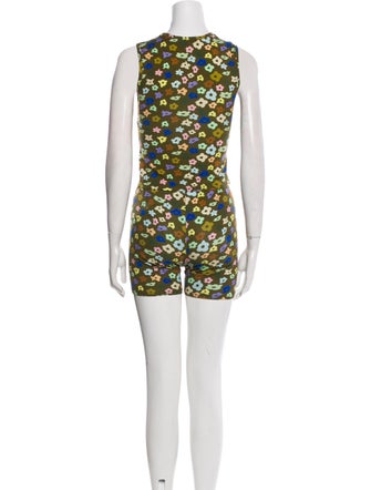 Sandy Liang Floral Print Set