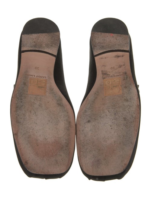 Sandy Liang Satin Mary Jane Flats