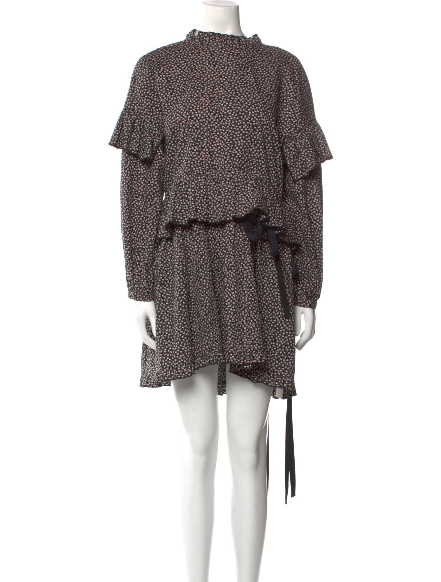 Sandy Liang Printed Mini Dress