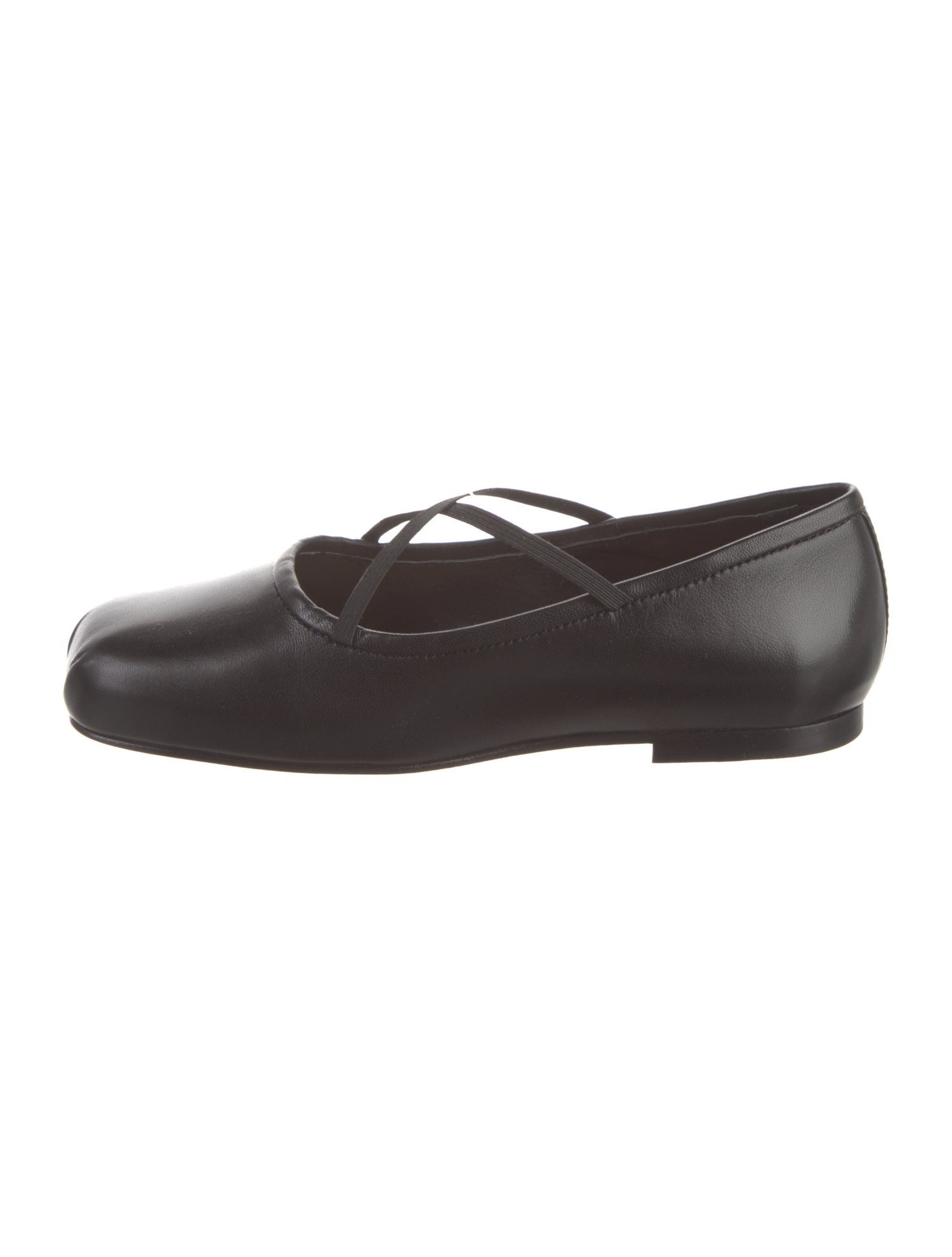 Sandy Liang Leather Ballet Flats
