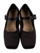 Sandy Liang Satin Mary Jane Flats