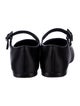 Sandy Liang Satin Mary Jane Flats