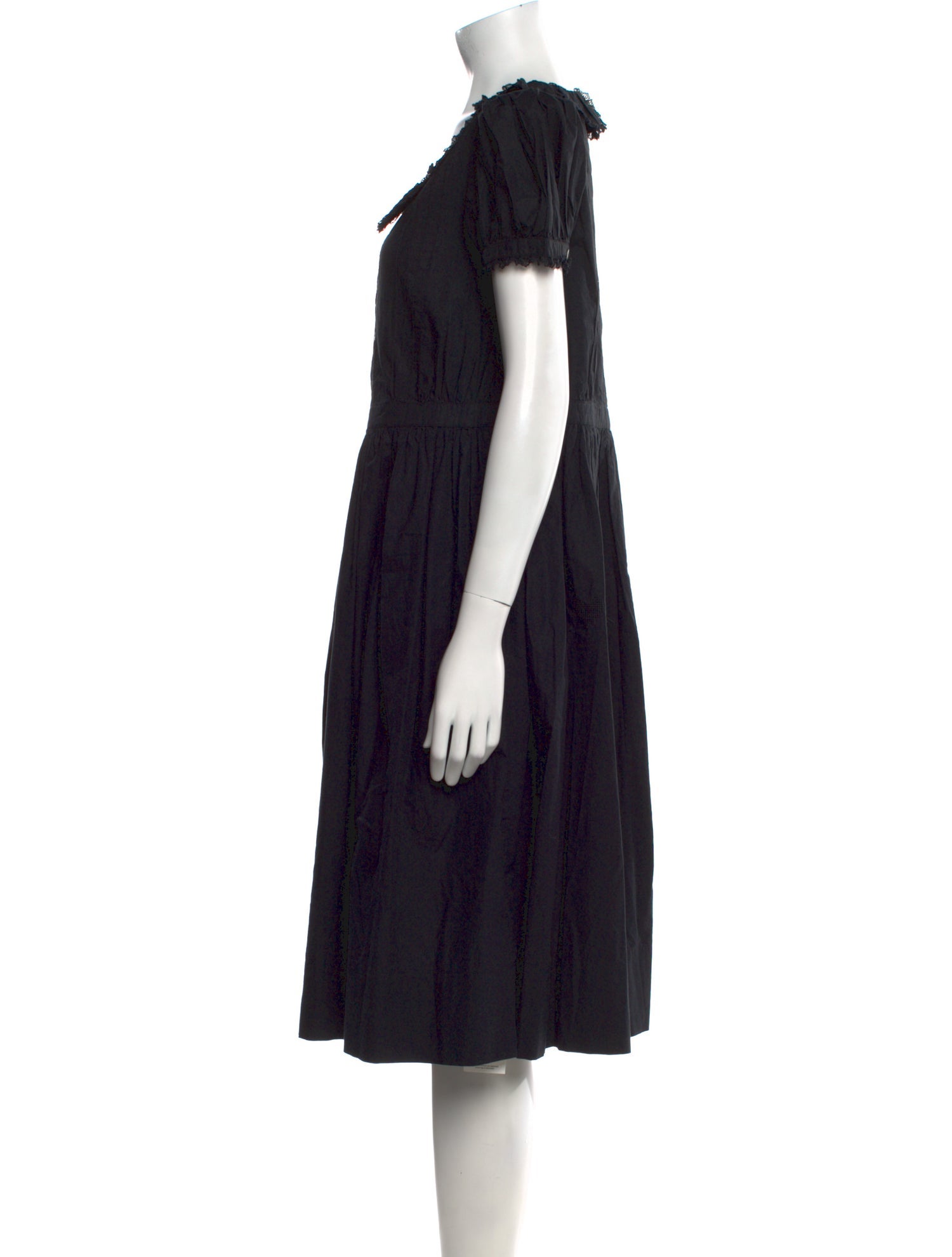 Sandy Liang Scoop Neck Knee-Length Dress