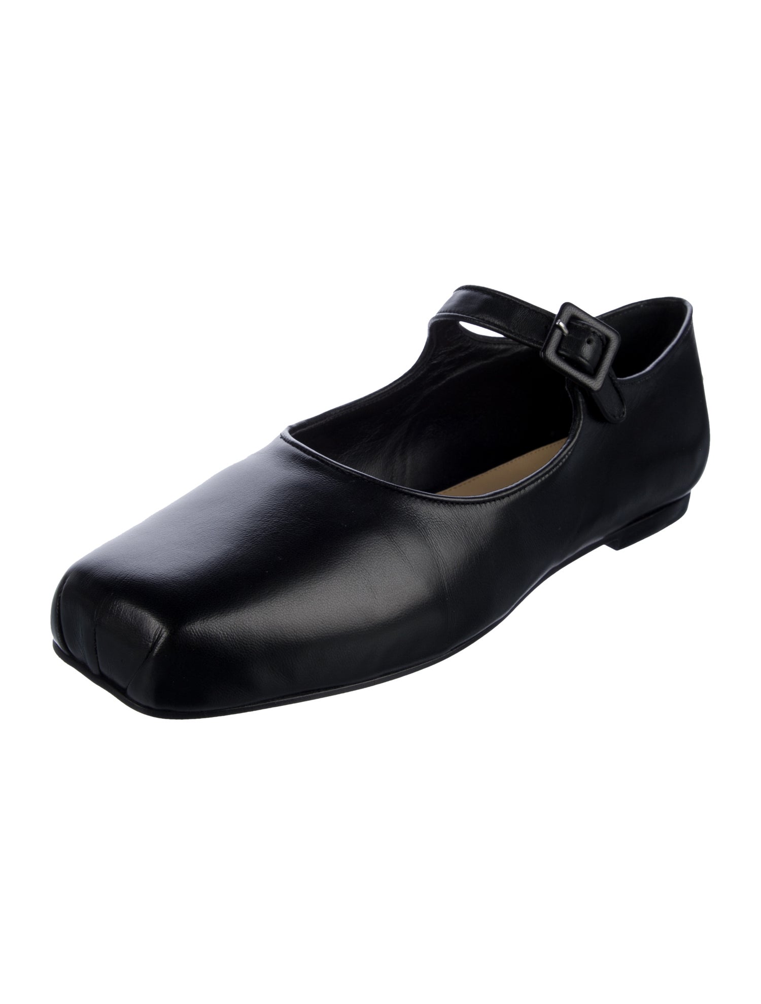 Sandy Liang Leather Mary Jane Flats